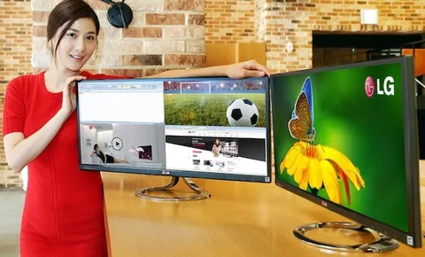 LG 21:9 görüntü oranına sahip LG EA93 UltraWide LCD monitörü piyasaya sürüyor