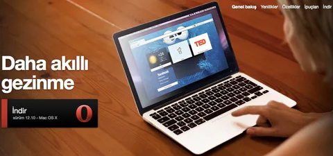 Opera 12.10 yüksek çözünürlüklü ekran desteğiyle birlikte geldi
