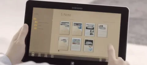 Windows 8 yüklü Samsung ATIV Smart PC de S Not uygulaması barındıracak