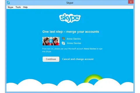 Windows 8 için Skype güncellemesi Messenger kişi desteğini getirdi