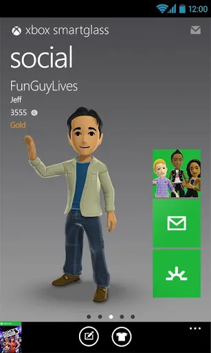 xbox-smartglass-android-301112 Xbox SmartGlass Android uygulaması 7 inç ekran desteği kazandı