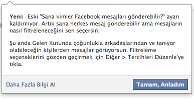 Facebook mesaj filtrelerini kullanıma sundu, para karşılığı mesaj gönderme işlevini test ediyor