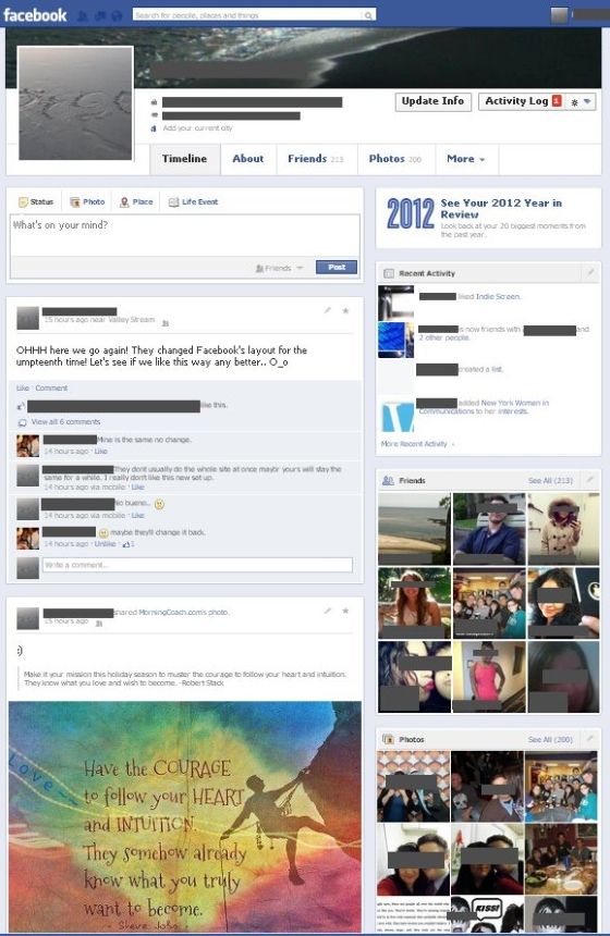 Facebook fotoğraf yüklemeleri için sürükle-bırak yöntemini getiriyor, Zaman Tüneli için değişiklikleri test ediyor