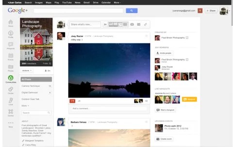 Google+ yeni özelliği Communities’i tanıttı