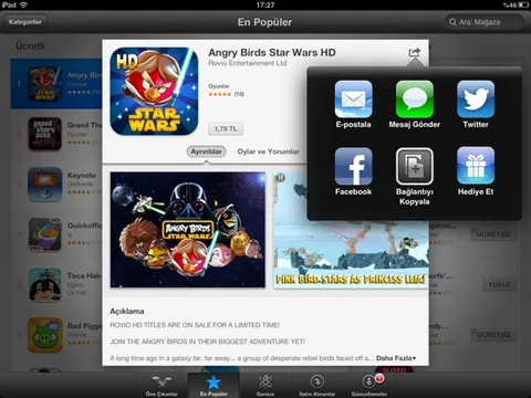 Apple iOS 6’da uygulama ve şarkı hediye etme özelliğini kullanıma açtı