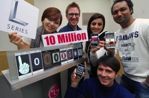 LG Optimus L serisi 10 milyon satış rakamını yakaladı
