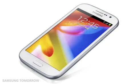 Samsung 5 inç ekranlı orta seviye Android telefonu Galaxy Grand’i tanıttı
