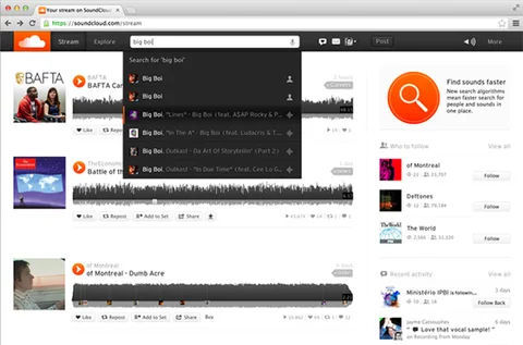 SoundCloud yenilenmiş web sitesini ve mobil uygulamalarını tanıttı