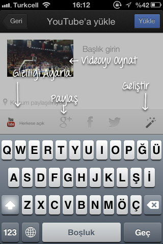 YouTube Capture iOS Uygulama İncelemesi