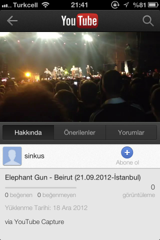 YouTube Capture iOS Uygulama İncelemesi