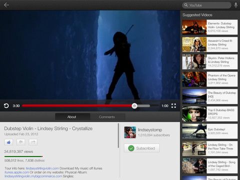 YouTube iOS uygulaması güncellendi, iPad ve iPhone 5 desteği eklendi