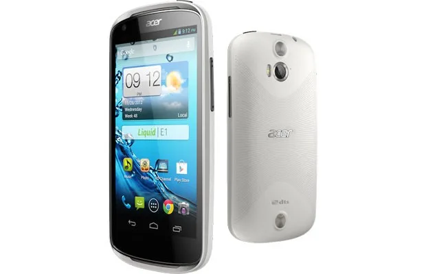 Acer 4.5 inç’lik qHD ekranlı Liquid E1’i duyurdu