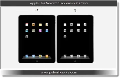 Apple iPad tasarımı için Çin Patent ve Marka Ofisi’ne başvuruda bulundu