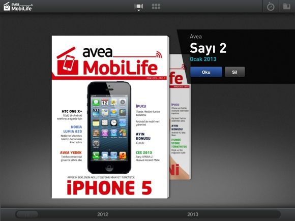 Avea’dan iPhone ve iPad’e özel dijital dergi: Avea MobiLife