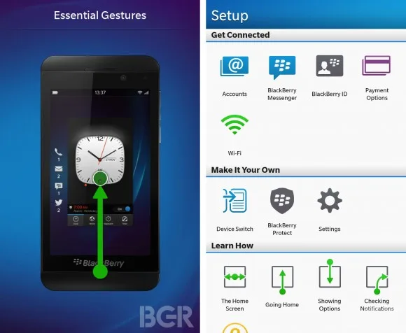 BlackBerry 10’a ait yeni ekran görüntüleri sızdı