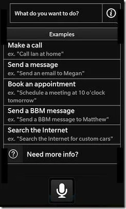 BlackBerry 10’un sesle kontrol, Twitter ve Google Talk uygulamalarına ait ekran görüntüleri sızdı