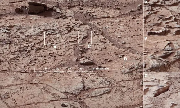 curiosity-mars-kaya-170113 NASA su izleri bulmak için ilk kaya sondajını gerçekleştiriyor