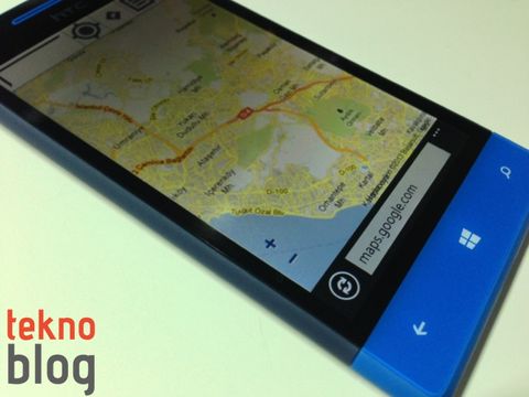 Windows Phone cihazları üzerinden Google Haritalar web sitesine doğrudan erişim yeniden açıldı