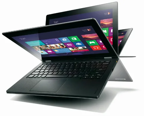 Dokunmatik ekranlı ThinkPad Helix ve IdeaPad Yoga 11S Windows 8 ile esnek kullanım sunuyor