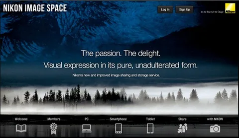 Nikon bulut tabanlı fotoğraf paylaşım servisini Nikon Image Space olarak yeniden faaliyete geçiriyor