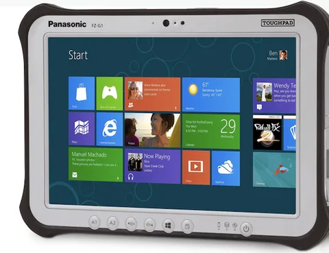Panasonic dünyanın en ince ve en hafif sağlam kasalı tableti ToughPad FZ-G1’i Windows 8 ile birlikte sunuyor
