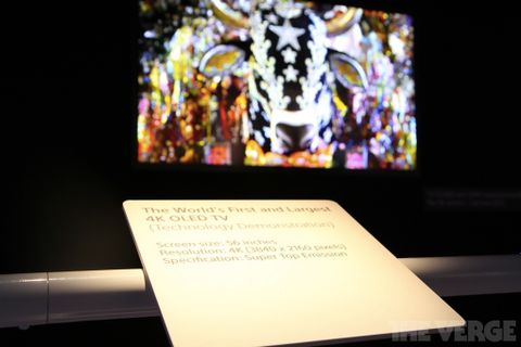 Sony dünyanın ilk 4K OLED TV’sini tanıttı