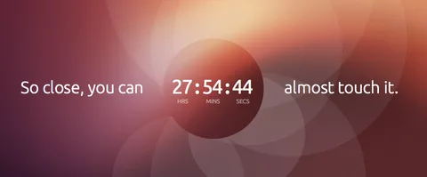 Ubuntu’nun dokunma destekli işletim sistemi için 2 Ocak gününe geri sayım sürüyor