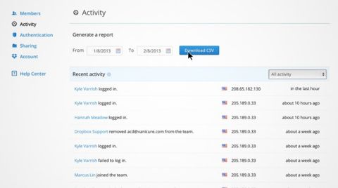 Dropbox yeni yönetici paneli BT’ye daha fazla odaklanıyor