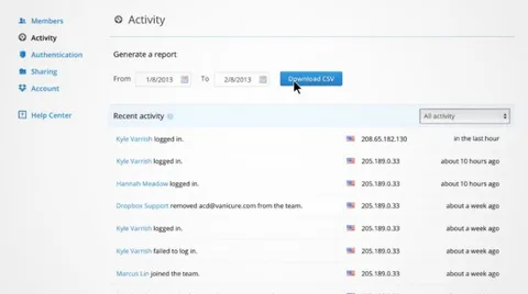 Dropbox yeni yönetici paneli BT’ye daha fazla odaklanıyor