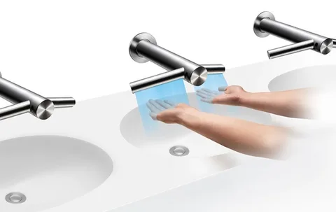 Dyson Airblade Tap el kurutma teknolojisini musluğun içine yerleştiriyor