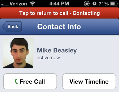 Facebook iOS uygulaması güncellemeyle ABD ve Kanada’da sesli arama özelliğine kavuştu