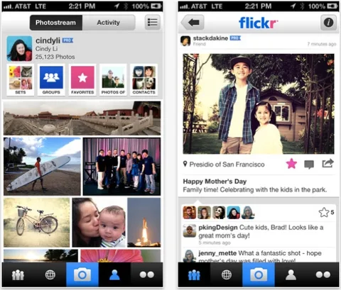 Flickr iOS uygulaması hashtag’ler ile Twitter ve Instagram’a biraz daha benzedi