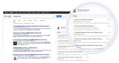 Google arama sonuçlarına Gmail, Dokümanlar, Drive ve Takvim içeriklerini eklemek için çalışıyor