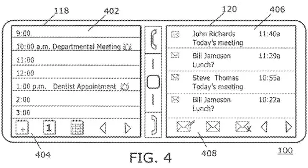 Patent başvurusu BlackBerry’nin çift ekranlı telefon konseptini ortaya çıkardı
