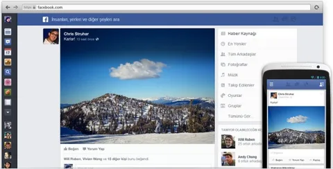 Facebook yeni tasarımından netbook’lar yüzünden vazgeçmiş