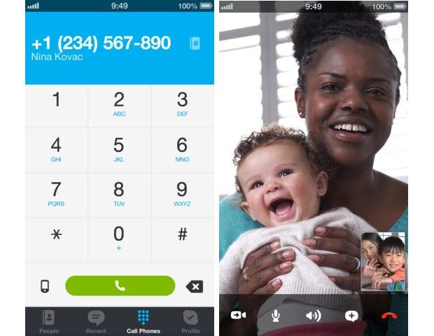Skype iOS uygulaması güncellendi, yepyeni bir numara çeviricisi eklendi