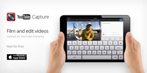 YouTube Capture artık iPad ve iPad mini ile de video kaydına izin veriyor