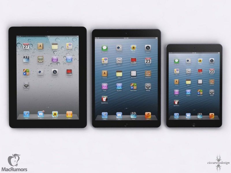 iPad 5 mevcut modelden daha ince ve daha hafif olabilir