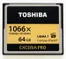 Toshiba 4K’yı destekleyen CompactFlash hafıza kartlarını piyasaya sürdü