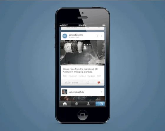 Tumblr iOS ve Android uygulamalarında reklam gösterimine başladı