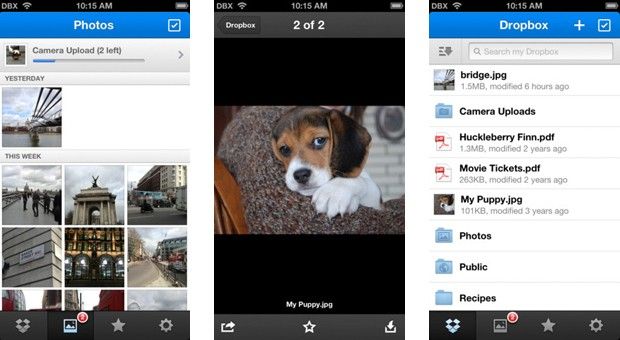 Dropbox iOS uygulamasının yeni sürümüyle fotoğraf görüntülemek daha kolay hale geldi