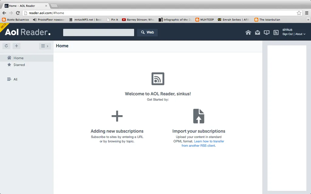 AOL Reader’ın beta versiyonu faaliyete geçti