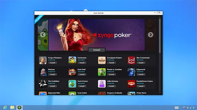 Pokki ve Acer yeni Windows 8 bilgisayarlarda masaüstü web uygulamaları sunmak için işbirliğine gidiyor