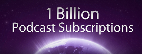 Apple sekiz yılın sonunda iTunes podcast aboneliklerinin 1 milyara ulaştığını açıkladı