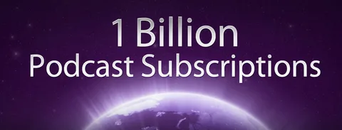 Apple sekiz yılın sonunda iTunes podcast aboneliklerinin 1 milyara ulaştığını açıkladı