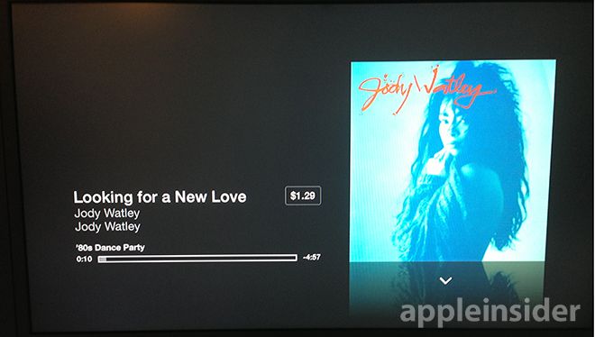 Apple TV’ye iTunes Store’dan şarkı satın alma özelliği geliyor