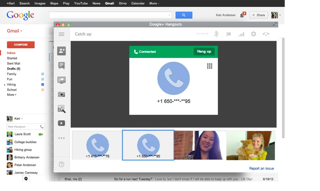 Google Hangouts’a sesli arama desteği ekledi