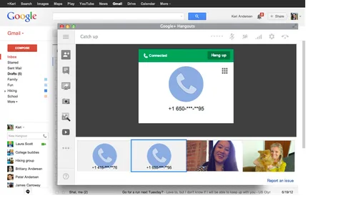 Google Hangouts’a sesli arama desteği ekledi