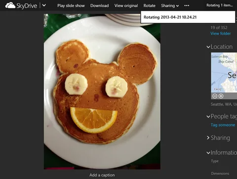 SkyDrive’a GIF animasyon, yüksek DPI desteği ve yeni paylaşma seçenekleri