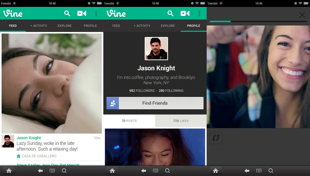 Vine Kindle Fire tabletlerdeki yerini aldı